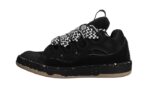 CURB IN PELLE E CAMOSCIO NERO