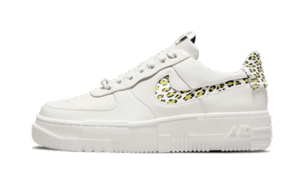 Pixel White Leopard