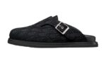 Sabot Aqua Jacquard Oblique nero