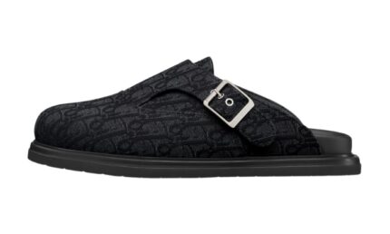 Sabot Aqua Jacquard Oblique nero