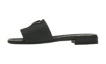 Sandali Fascia Pelle Saffiano Nera