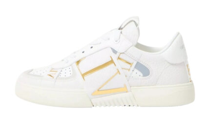 Sneaker VL7N in vitello con fasce