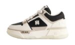 Suede-Trimmed Mesh and Leather