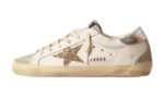 Super-Star gold glitter star and ice suede inserts