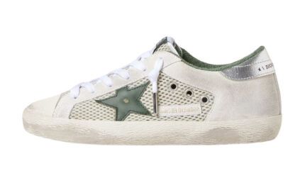 Super-Star LTD in pelle scamosciata bianca