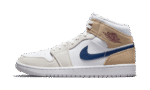 Tan Suede Navy
