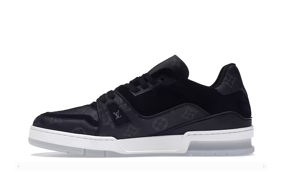 Trainer Black Monogram Trainer Black Monogram
