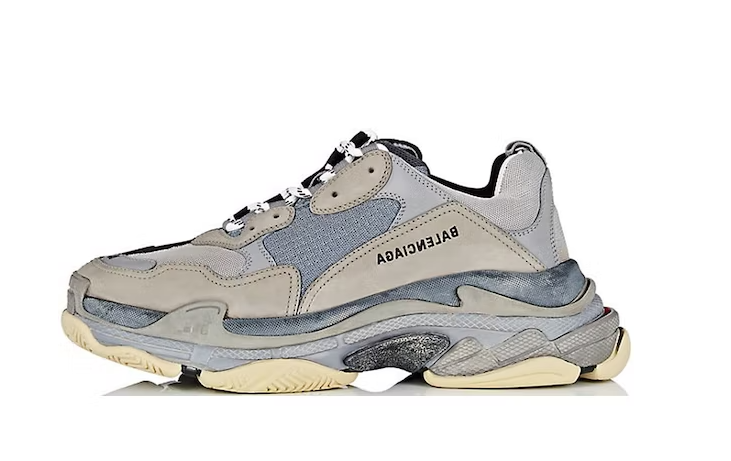 Triple S Split Black Grey Triple S Split Black Grey