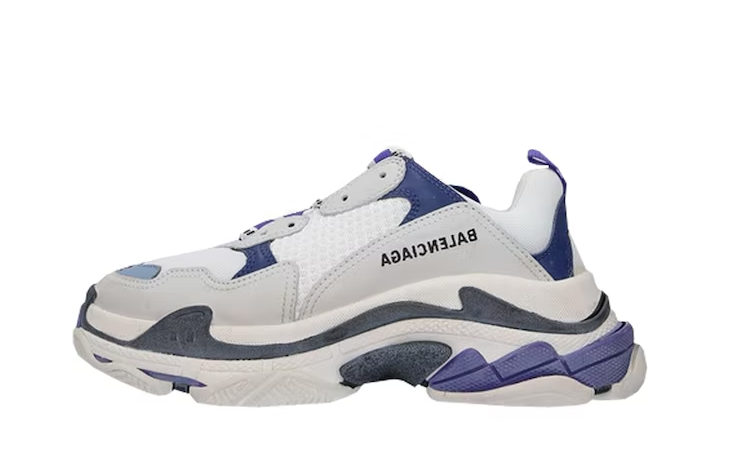 Triple S White Purple Triple S White Purple